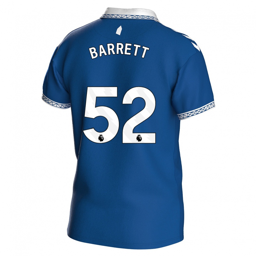 Kandiny Enfant Maillot Jack Barrett #52 Bleu Royal Tenues Domicile 2023/24 T-Shirt