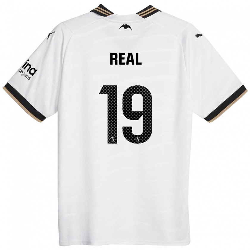 Kandiny Enfant Maillot Kerlly Real #19 Blanc Tenues Domicile 2023/24 T-Shirt