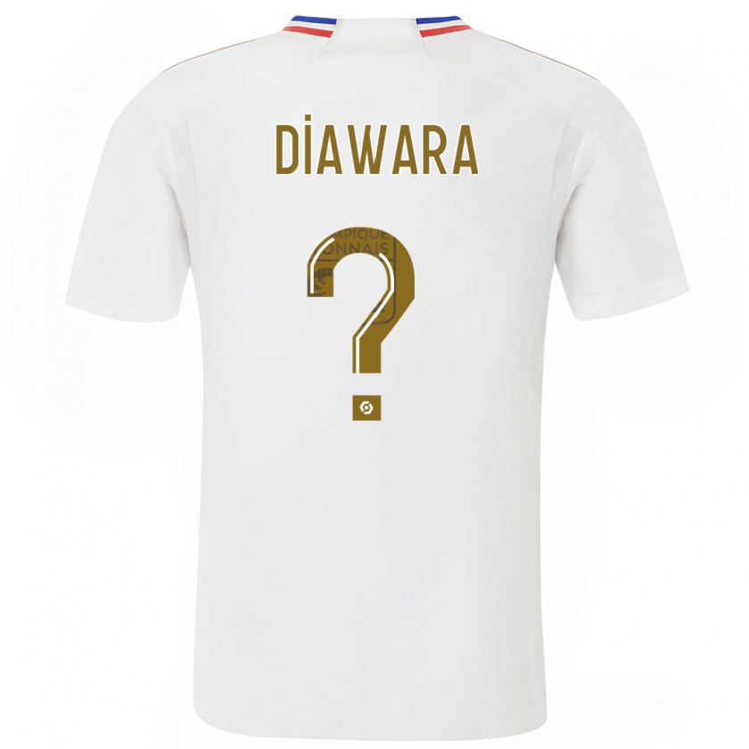 Kandiny Enfant Maillot Mahamadou Diawara #0 Blanc Tenues Domicile 2023/24 T-Shirt