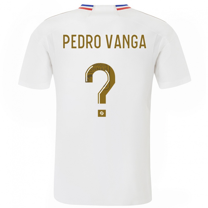 Kandiny Enfant Maillot Emerson Pedro Vanga #0 Blanc Tenues Domicile 2023/24 T-Shirt
