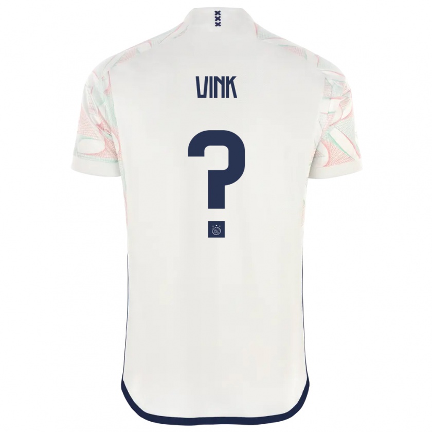 Kandiny Enfant Maillot Skye Vink #0 Blanc Tenues Extérieur 2023/24 T-Shirt