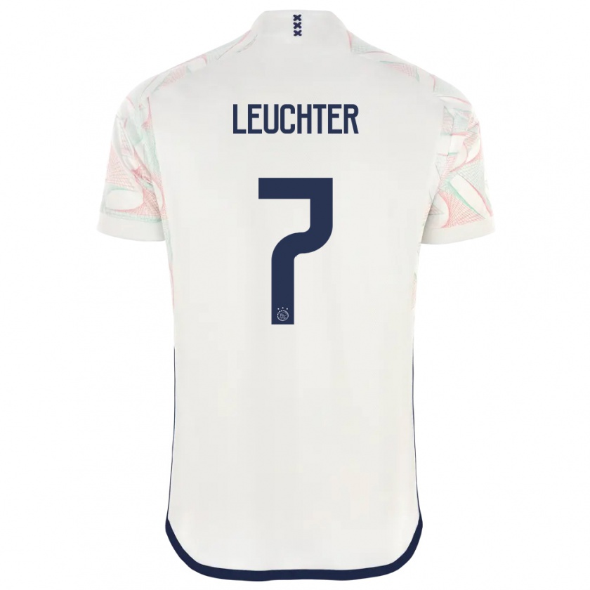 Kandiny Enfant Maillot Romée Leuchter #7 Blanc Tenues Extérieur 2023/24 T-Shirt