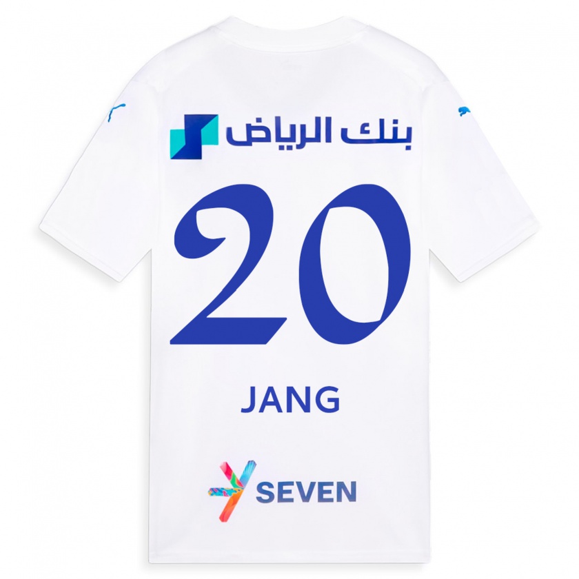 Kandiny Enfant Maillot Hyun-Soo Jang #20 Blanc Tenues Extérieur 2023/24 T-Shirt