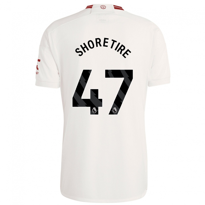 Kandiny Enfant Maillot Shola Shoretire #47 Blanc Troisieme 2023/24 T-Shirt