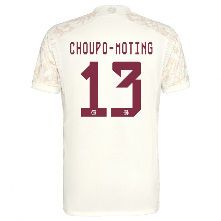 Kandiny Enfant Maillot Eric Maxim Choupo-Moting #13 Blanc Cassé Troisieme 2023/24 T-Shirt