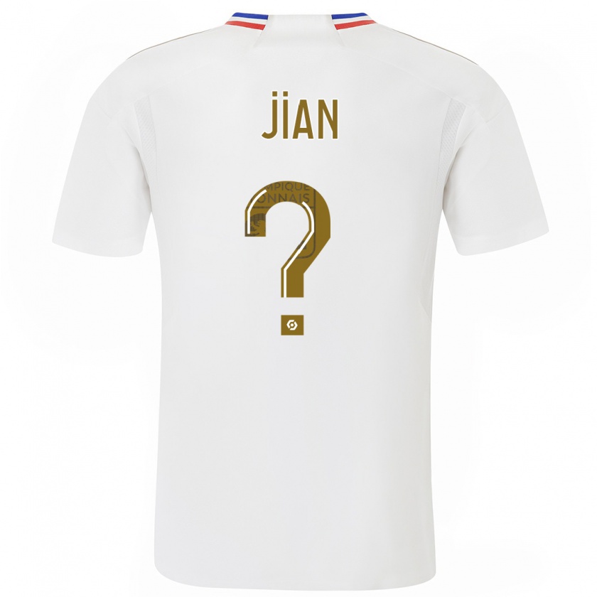 Kandiny Homme Maillot Tao Jian #0 Blanc Tenues Domicile 2023/24 T-Shirt