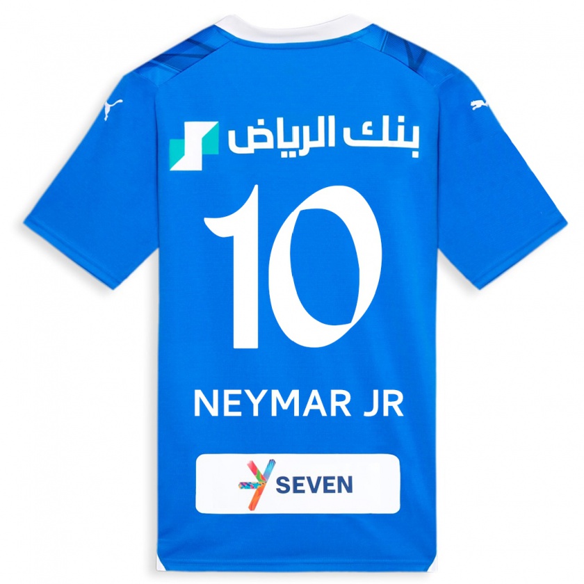 Kandiny Homme Maillot Neymar #10 Bleu Tenues Domicile 2023/24 T-Shirt