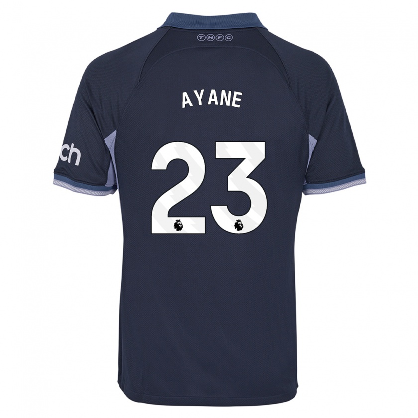 Kandiny Homme Maillot Rosella Ayane #23 Bleu Foncé Tenues Extérieur 2023/24 T-Shirt