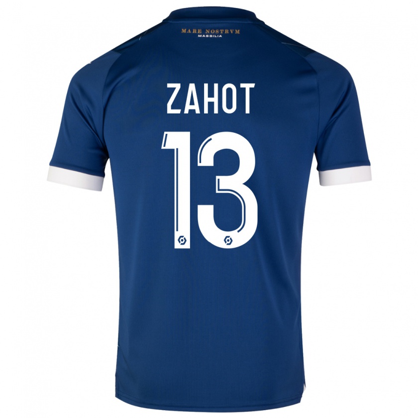 Kandiny Homme Maillot Sarah Zahot #13 Bleu Foncé Tenues Extérieur 2023/24 T-Shirt