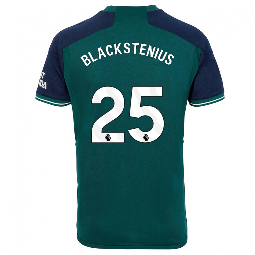 Kandiny Homme Maillot Stina Blackstenius #25 Vert Troisieme 2023/24 T-Shirt
