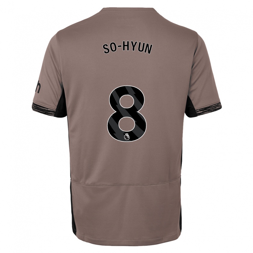 Kandiny Homme Maillot Cho So-Hyun #8 Beige Foncé Troisieme 2023/24 T-Shirt