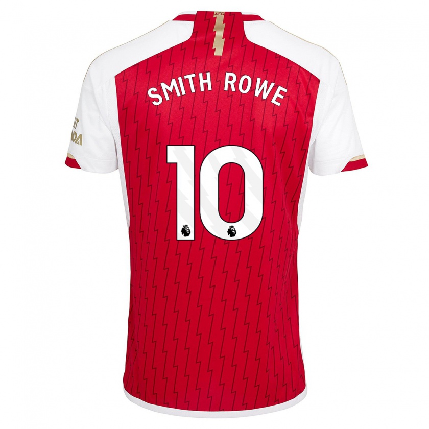 Kandiny Femme Maillot Emile Smith Rowe #10 Rouge Tenues Domicile 2023/24 T-Shirt