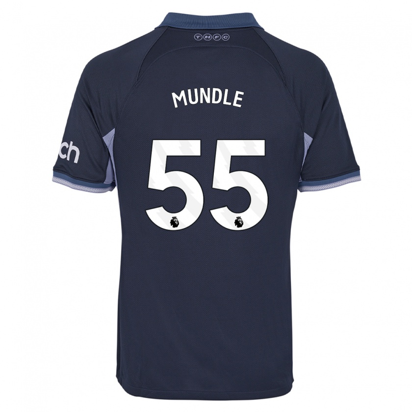 Kandiny Femme Maillot Romaine Mundle #55 Bleu Foncé Tenues Extérieur 2023/24 T-Shirt
