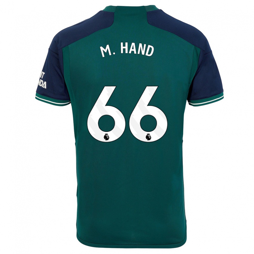 Kandiny Femme Maillot Ismail Oulad M'hand #66 Vert Troisieme 2023/24 T-Shirt