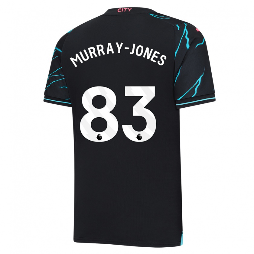 Kandiny Femme Maillot George Murray-Jones #83 Bleu Foncé Troisieme 2023/24 T-Shirt