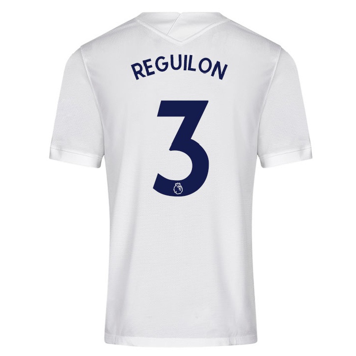 Enfant Football Maillot Sergio Reguilon #3 Blanche Tenues Domicile 2021/22 T-shirt