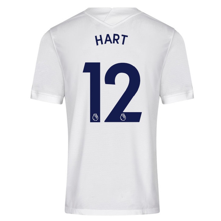 Enfant Football Maillot Joe Hart #12 Blanche Tenues Domicile 2021/22 T-shirt
