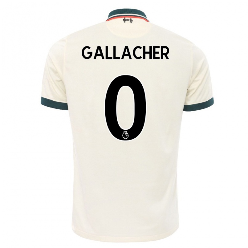 Enfant Football Maillot Tony Gallacher #0 Beige Tenues Extérieur 2021/22 T-shirt