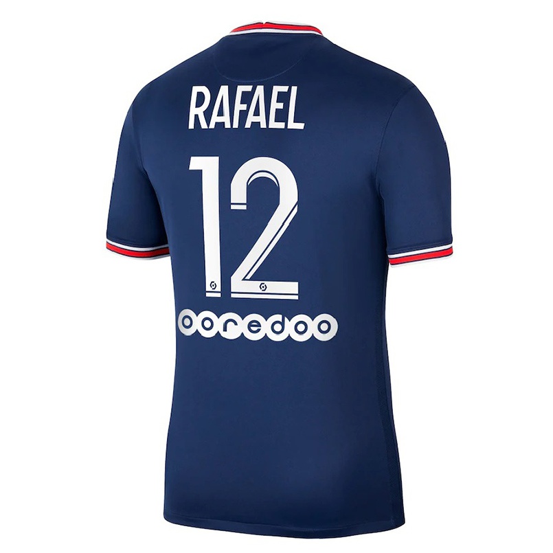 Enfant Football Maillot Rafinha #12 Bleu Foncé Tenues Domicile 2021/22 T-shirt