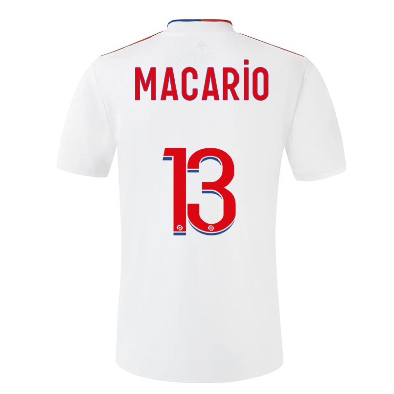 Enfant Football Maillot Catarina Macario #13 Blanche Tenues Domicile 2021/22 T-shirt