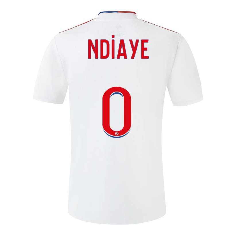 Enfant Football Maillot Abdoulaye Ndiaye #0 Blanche Tenues Domicile 2021/22 T-shirt