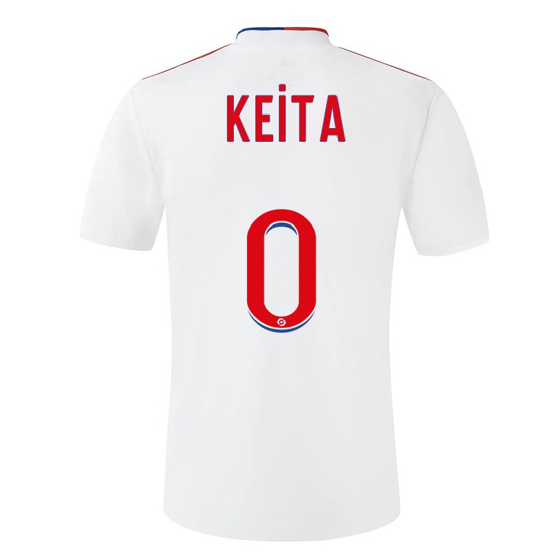 Enfant Football Maillot Habib Keita #0 Blanche Tenues Domicile 2021/22 T-shirt
