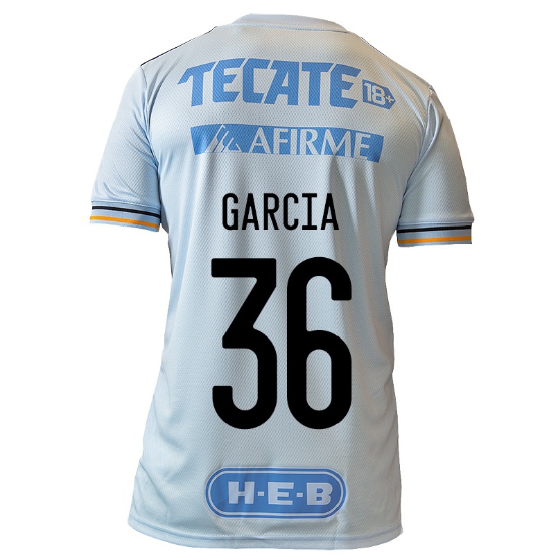 Enfant Football Maillot Yenifer Garcia #36 Bleu Clair Tenues Extérieur 2021/22 T-shirt