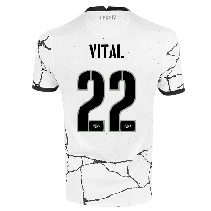 Enfant Football Maillot Mateus Vital #22 Blanche Tenues Domicile 2021/22 T-shirt