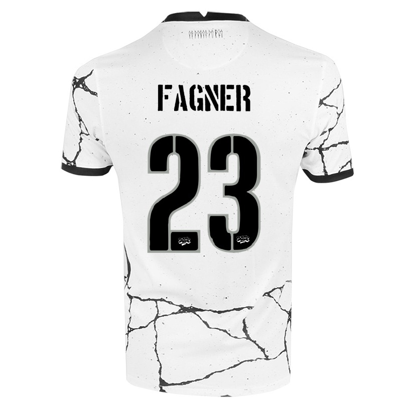 Enfant Football Maillot Fagner #23 Blanche Tenues Domicile 2021/22 T-shirt