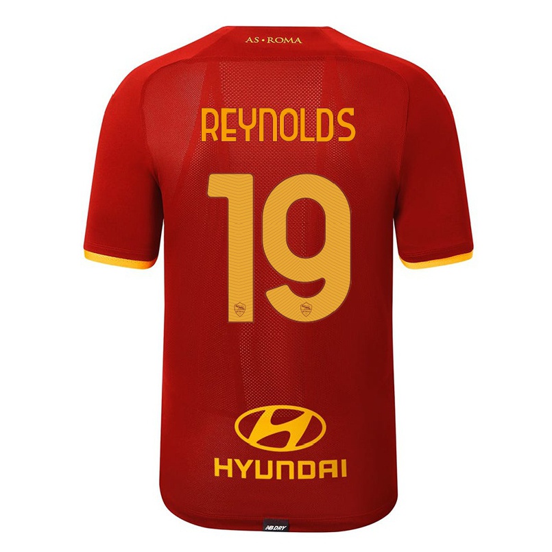 Enfant Football Maillot Bryan Reynolds #19 Rouge Tenues Domicile 2021/22 T-shirt