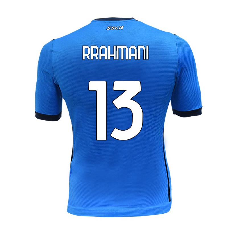 Enfant Football Maillot Amir Rrahmani #13 Bleu Tenues Domicile 2021/22 T-shirt