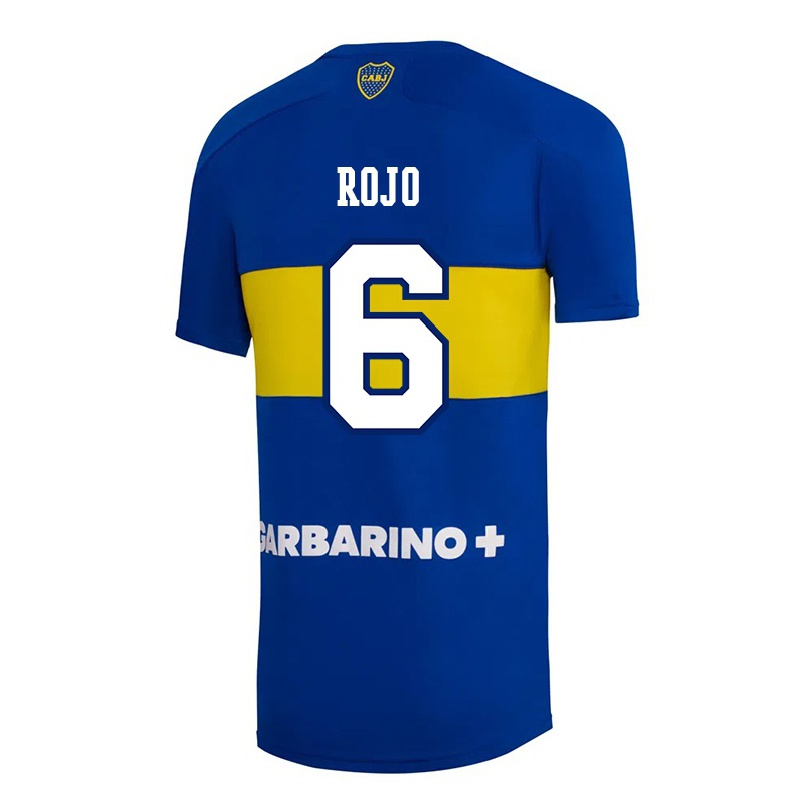 Enfant Football Maillot Marcos Rojo #6 Bleu Roi Tenues Domicile 2021/22 T-shirt