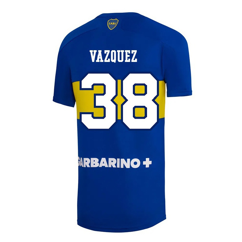 Enfant Football Maillot Luis Vazquez #38 Bleu Roi Tenues Domicile 2021/22 T-shirt
