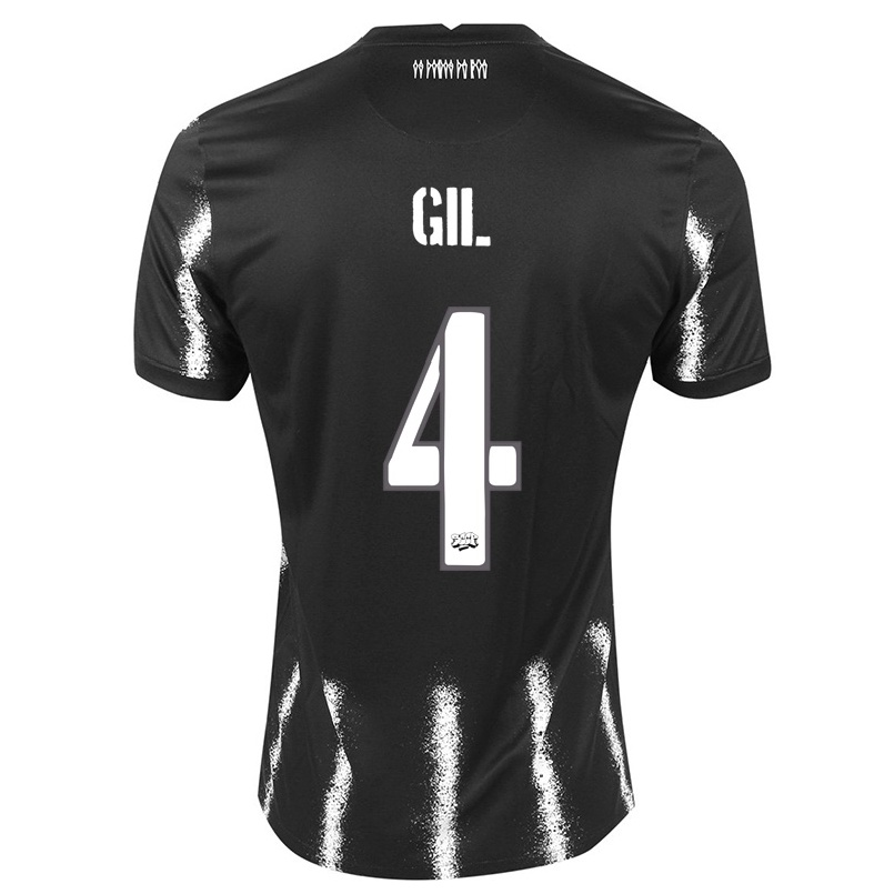 Enfant Football Maillot Gil #4 Le Noir Tenues Extérieur 2021/22 T-shirt