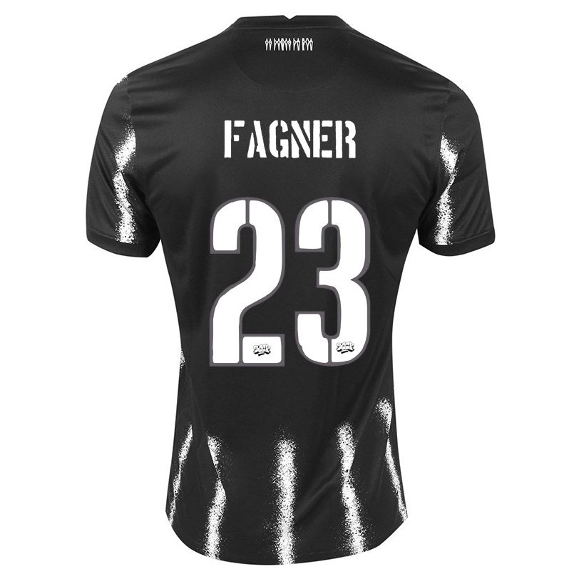 Enfant Football Maillot Fagner #23 Le Noir Tenues Extérieur 2021/22 T-shirt
