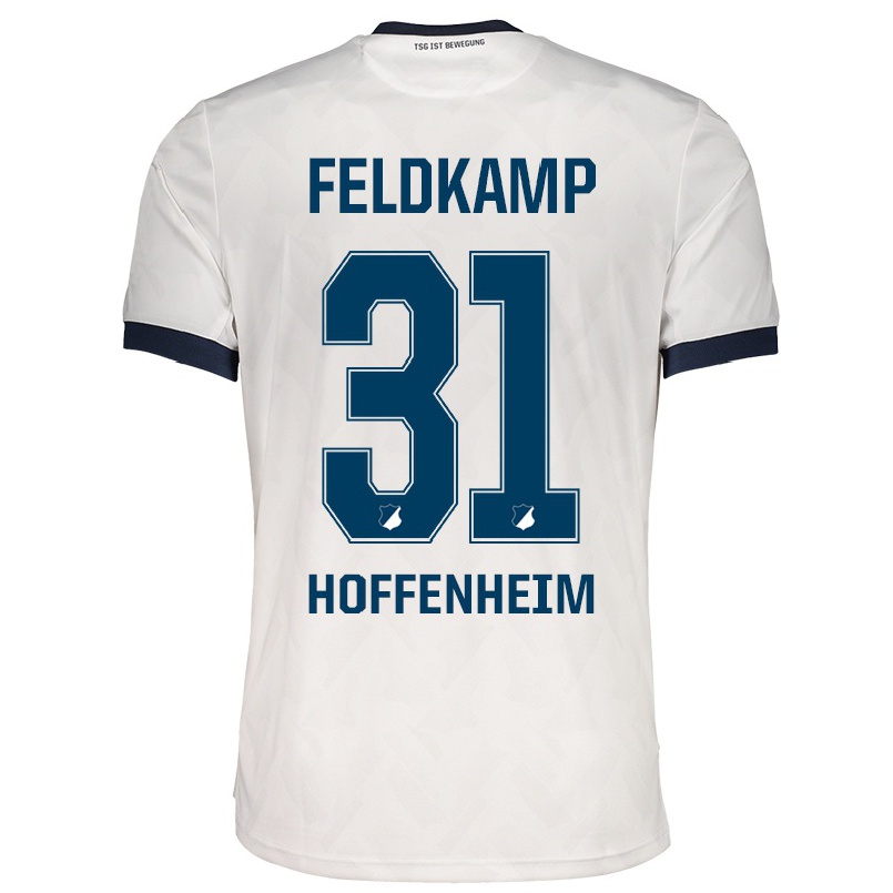 Enfant Football Maillot Jana Feldkamp #31 Blanc Tenues Extérieur 2021/22 T-shirt