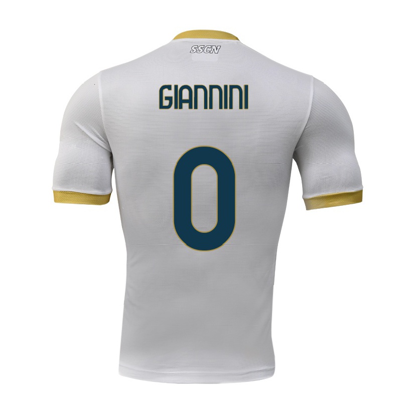 Enfant Football Maillot Enrico Giannini #0 Gris Tenues Extérieur 2021/22 T-shirt