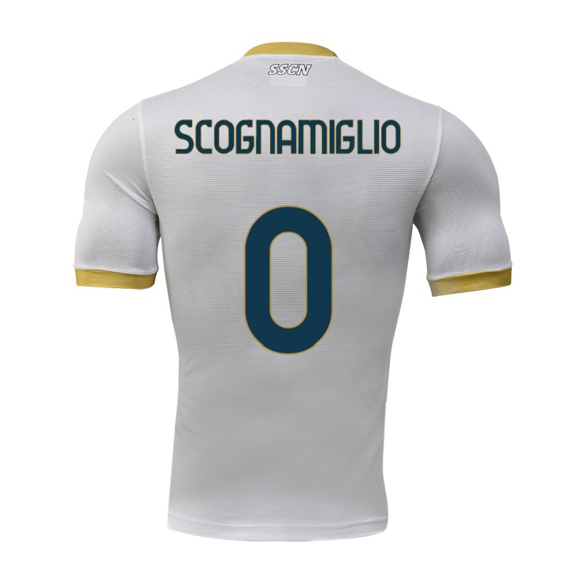Enfant Football Maillot Fabio Scognamiglio #0 Gris Tenues Extérieur 2021/22 T-shirt