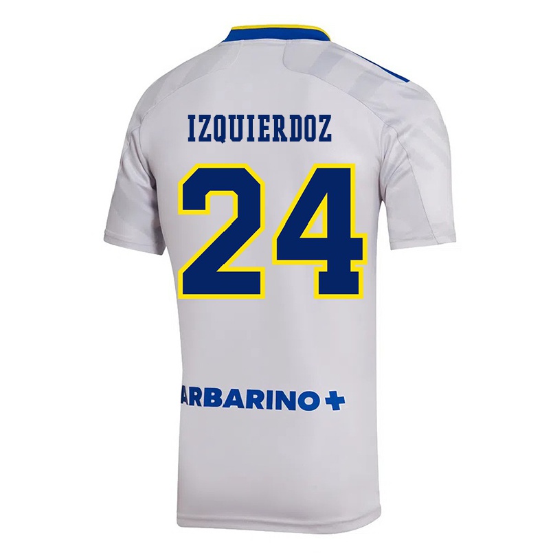 Enfant Football Maillot Carlos Izquierdoz #24 Gris Tenues Extérieur 2021/22 T-shirt