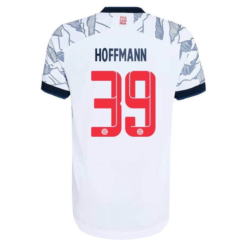 Enfant Football Maillot Ron-thorben Hoffmann #39 Gris Blanc Tenues Third 2021/22 T-shirt