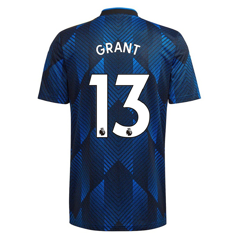 Enfant Football Maillot Lee Grant #13 Bleu Foncé Tenues Third 2021/22 T-shirt