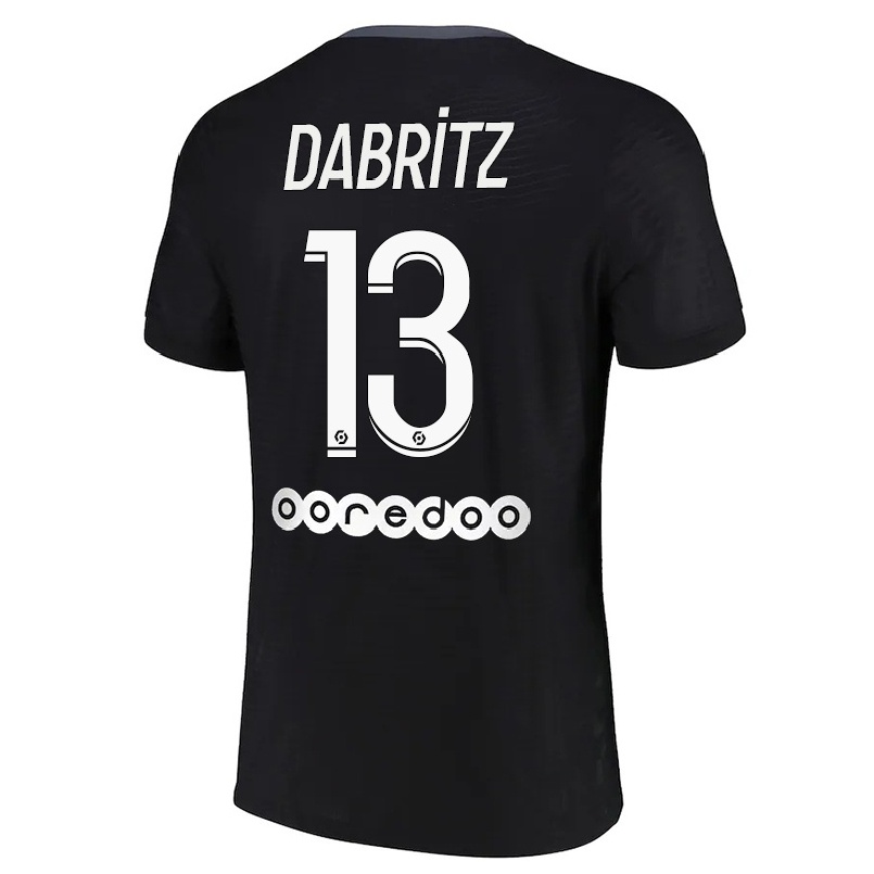 Enfant Football Maillot Sara Dabritz #13 Noir Tenues Third 2021/22 T-shirt