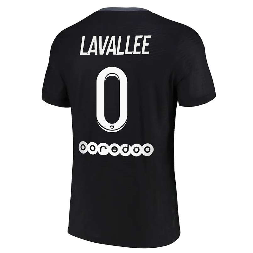 Enfant Football Maillot Lucas Lavallee #0 Noir Tenues Third 2021/22 T-shirt