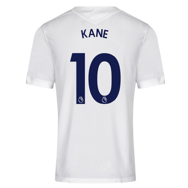 Homme Football Maillot Harry Kane #10 Blanche Tenues Domicile 2021/22 T-shirt