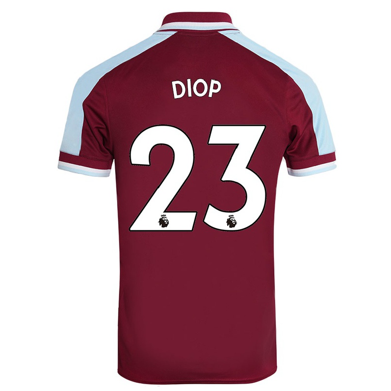 Homme Football Maillot Issa Diop #23 Bordeaux Tenues Domicile 2021/22 T-shirt