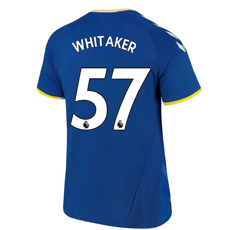 Homme Football Maillot Charlie Whitaker #57 Bleu Royal Tenues Domicile 2021/22 T-shirt