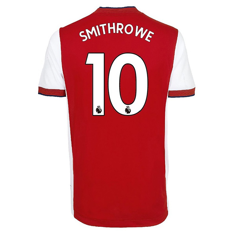 Homme Football Maillot Emile Smith Rowe #10 Jaune Tenues Extérieur 2021/22 T-shirt