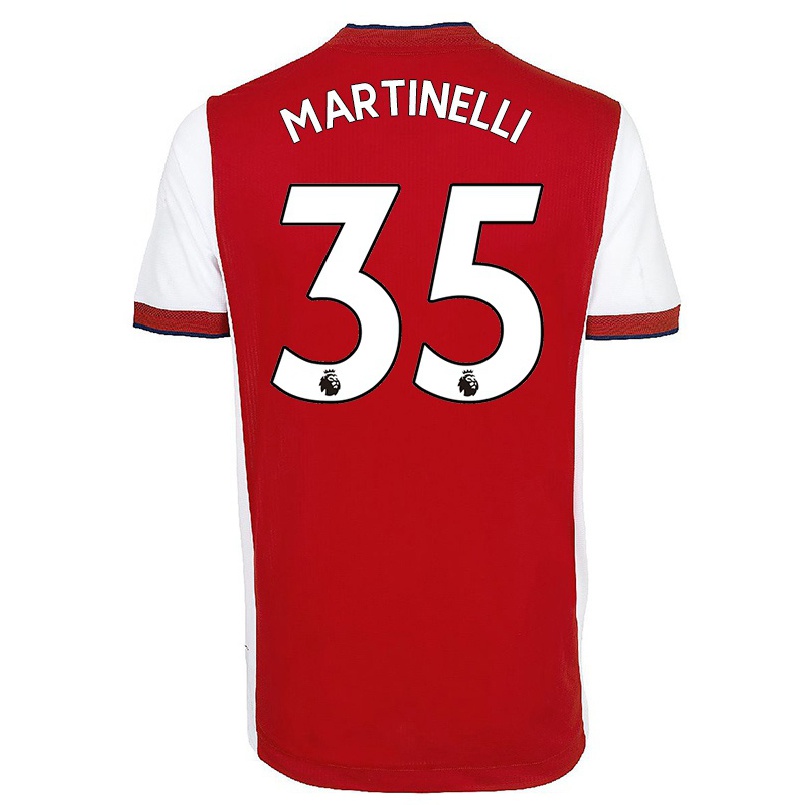Homme Football Maillot Gabriel Martinelli #35 Jaune Tenues Extérieur 2021/22 T-shirt