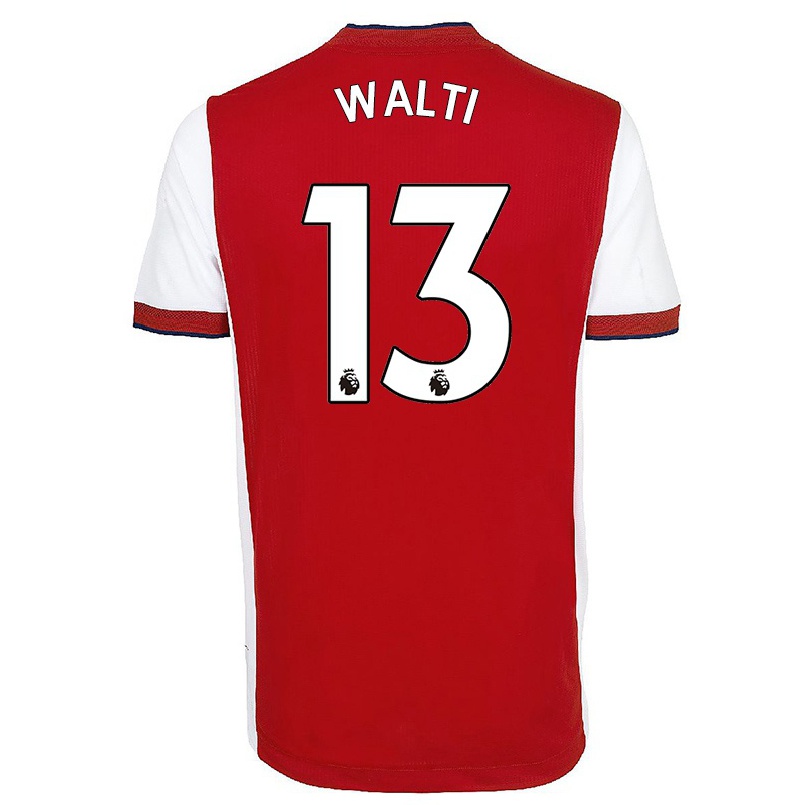 Homme Football Maillot Lia Walti #13 Jaune Tenues Extérieur 2021/22 T-shirt