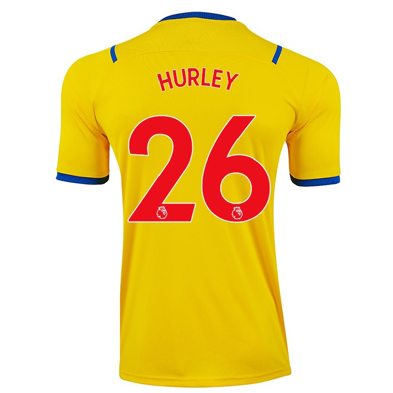 Homme Football Maillot Aoife Hurley #26 Jaune Tenues Extérieur 2021/22 T-shirt